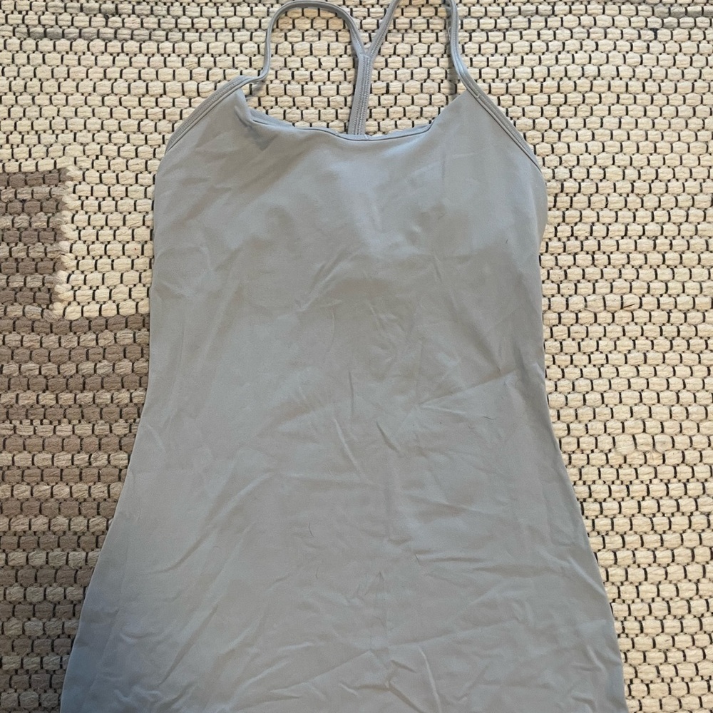Lululemon Gray Workout Top